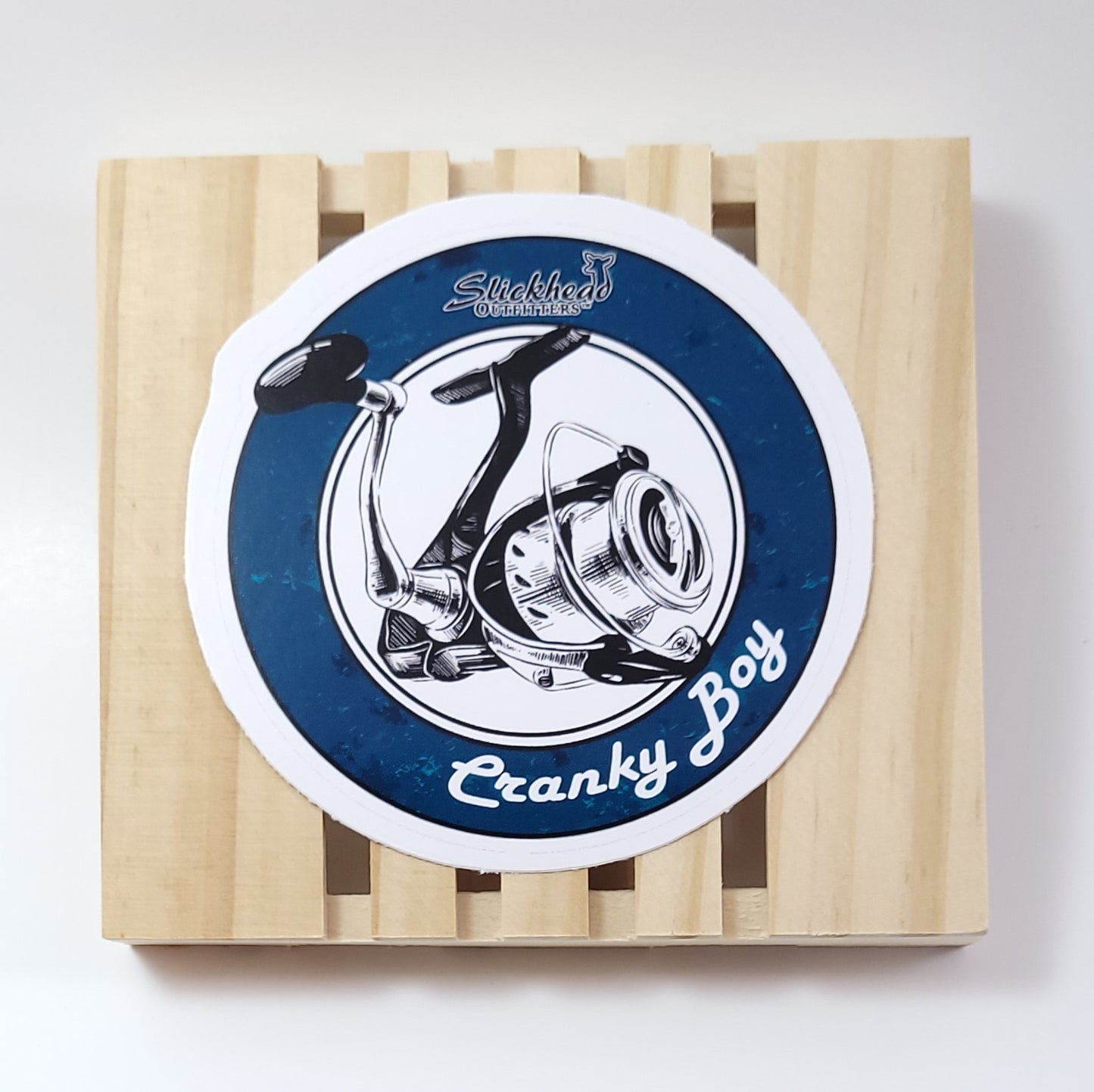 3" Cranky Boy Sticker