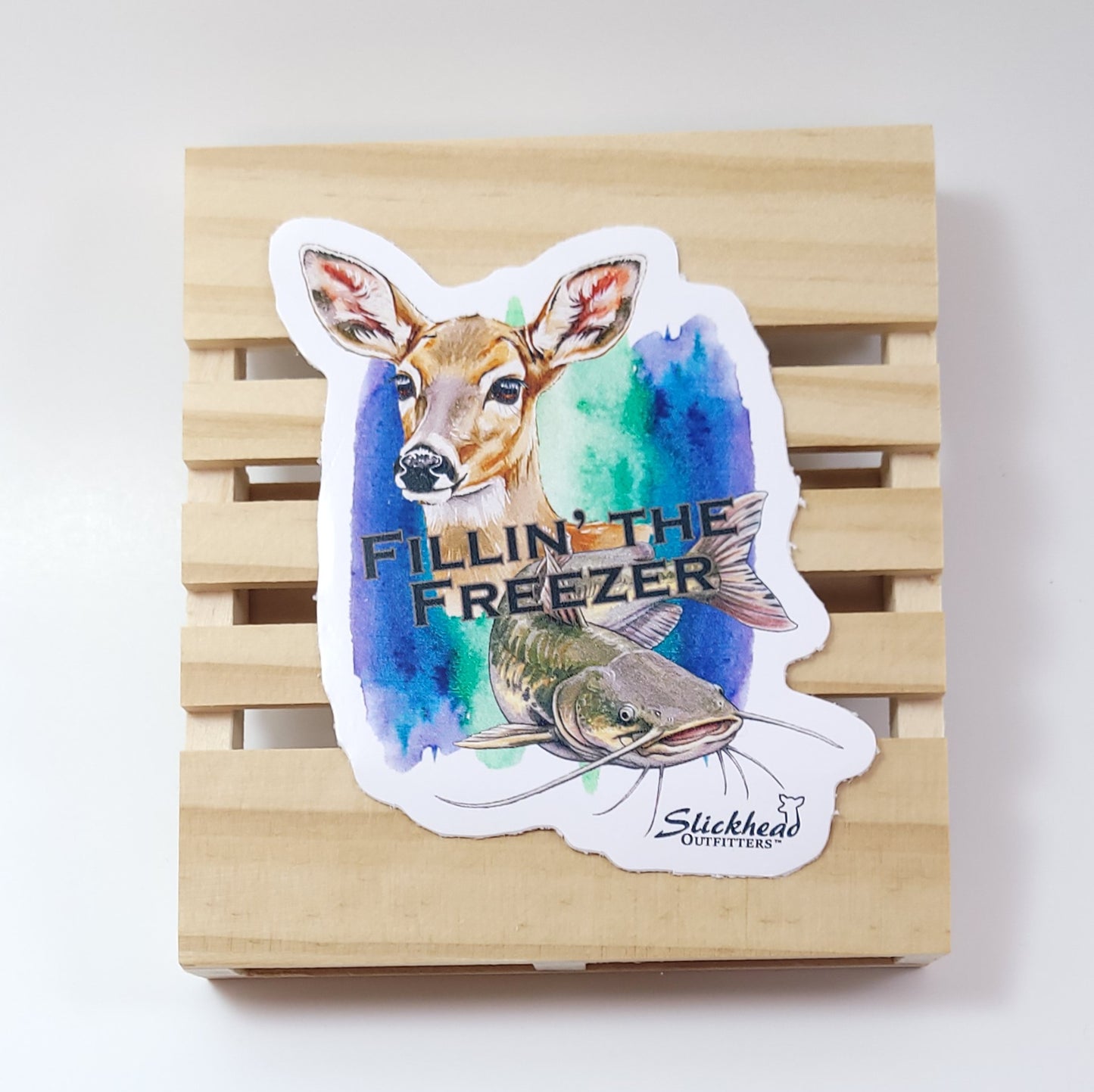 3" Fillin' the Freezer Sticker