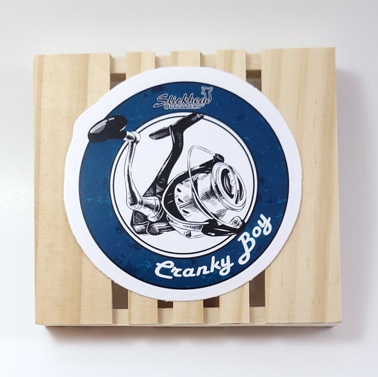 3" Cranky Boy Sticker