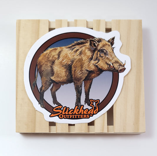 3" Hog Sticker