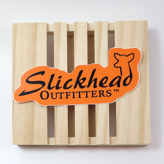 3" Orange Logo Sticker